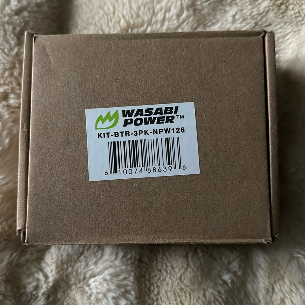 WASABI POWER  KIT-BTR-3PK-NPW126